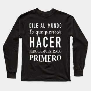 dileal mundo Long Sleeve T-Shirt